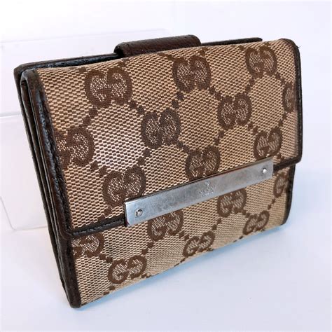 gucci wallet womens ebay|vintage Gucci wallet women's.